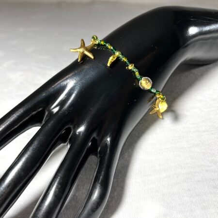 Bracelet Murano Jaune et Vert