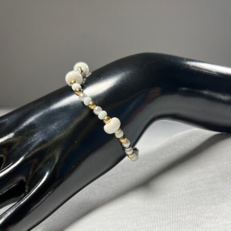 Bracelet Blanc Scintillant