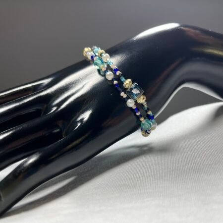 Bracelet Murano Bleu